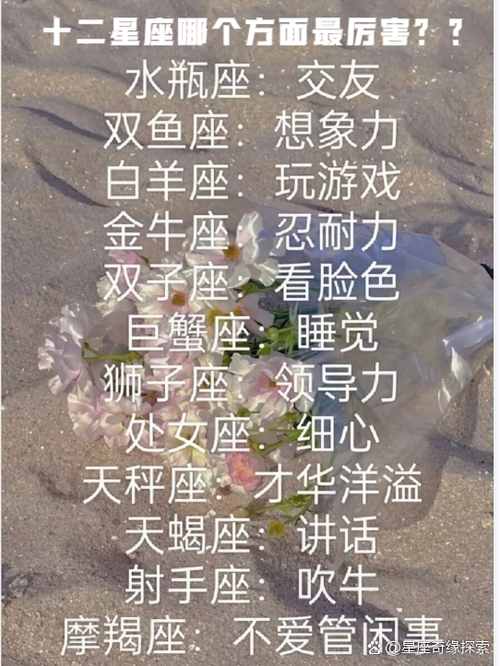 十二星座配对武魂指南哪个星座最适合你