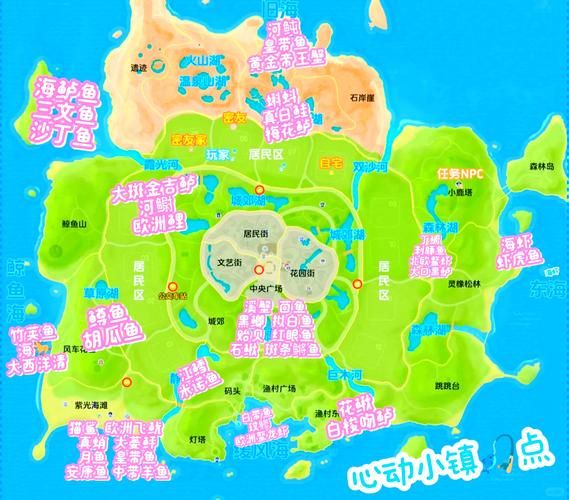 古剑奇谭ol钓鱼点大全 新手必看钓鱼位置攻略
