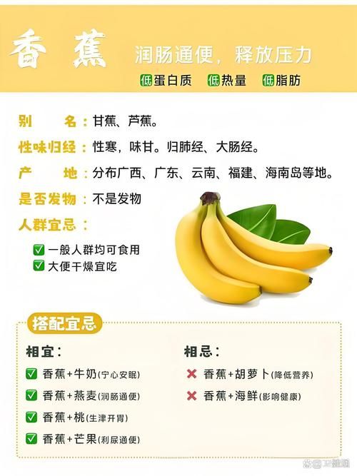 吃香蕉润肠蚂蚁庄园告诉你哪些人不适合吃香蕉