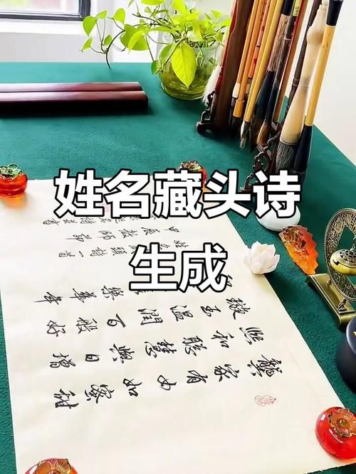 名字藏头诗在线制作平台帮你写诗简单方便