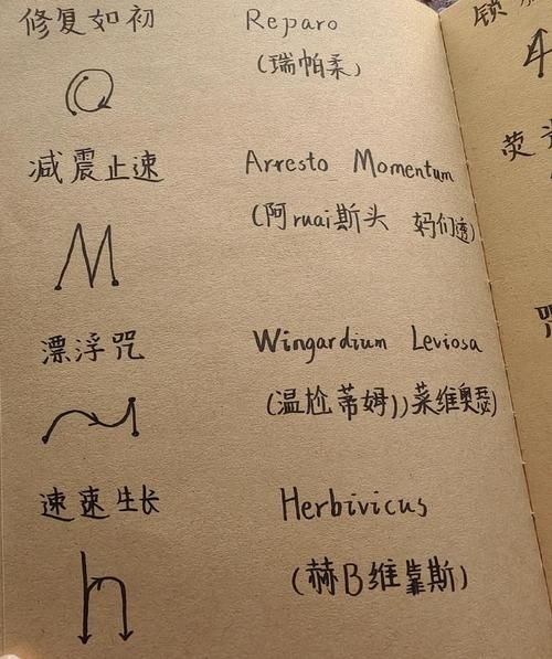 哈利波特魔咒大全 这些咒语学会了你也是魔法师