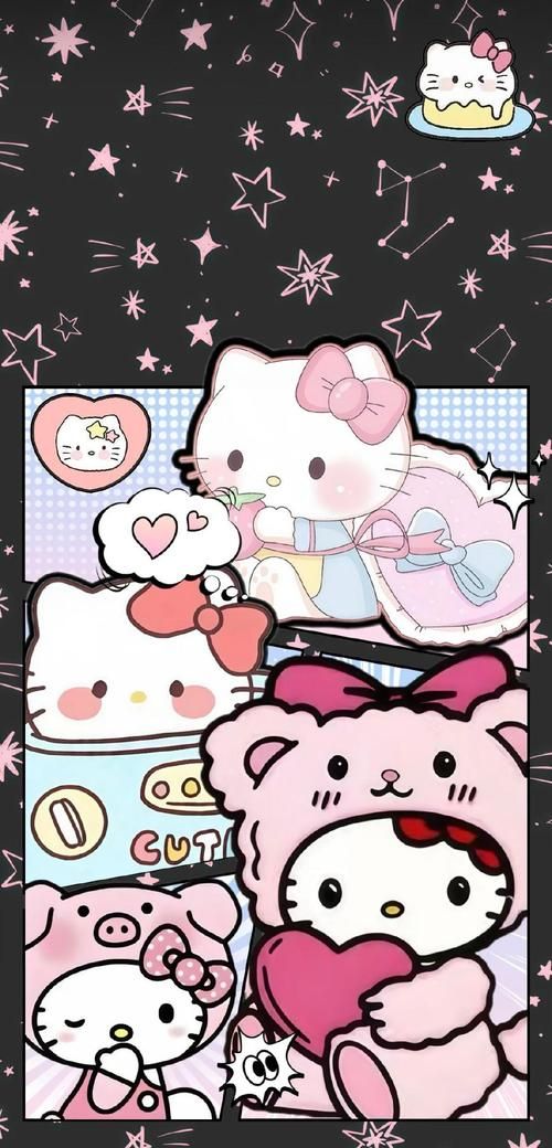 哈喽kitty手机周边好物分享 配件也要可可爱爱