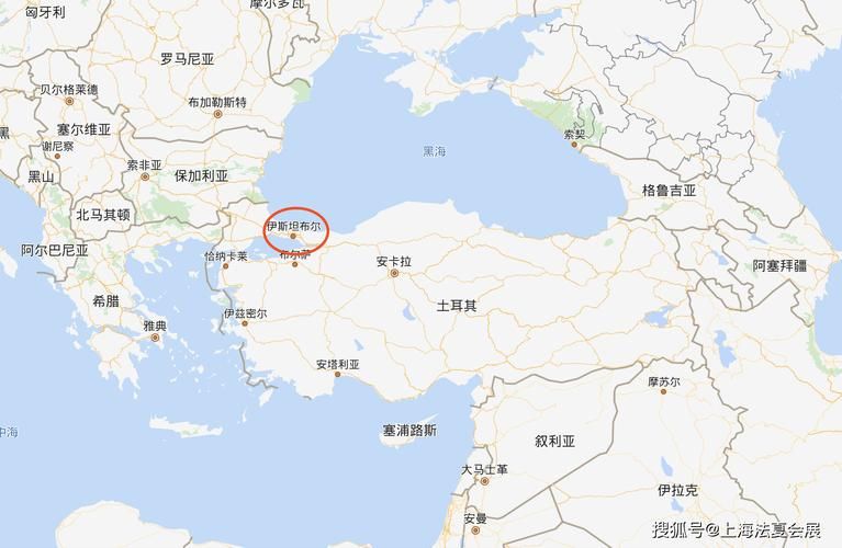 土耳其地图中文版高清大图免费下载