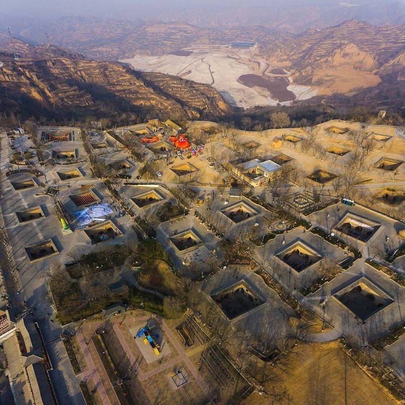 地坑院在什么地方寻找黄土高原上的地下院落
