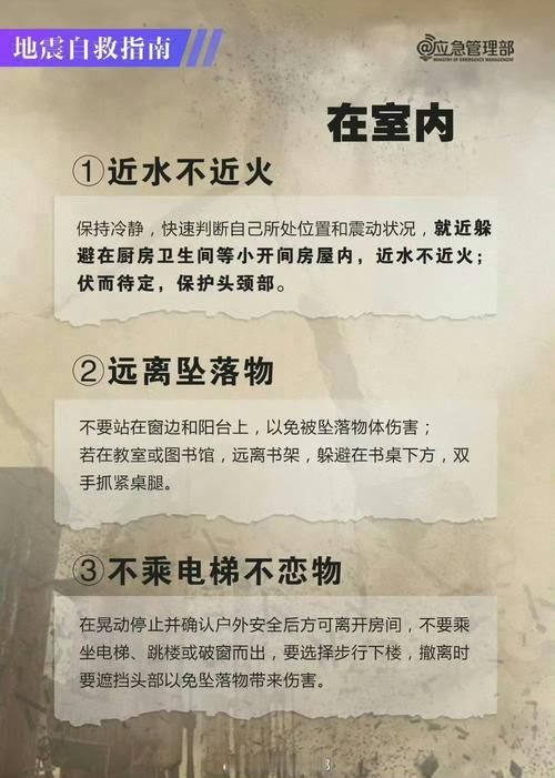 地震躲在什么空间最妥当 关键时刻能救一家人