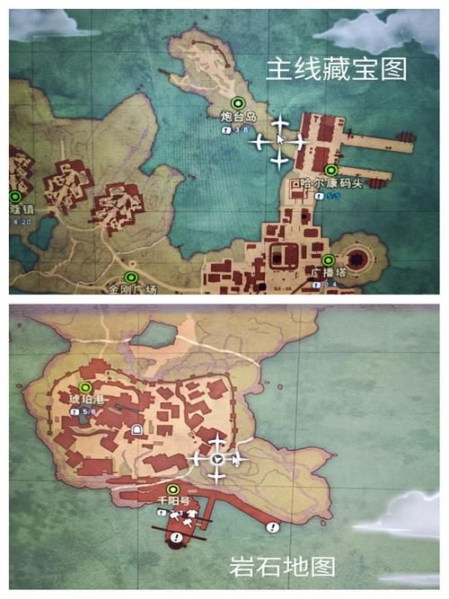 大航海时代4全地图宝藏位置 揭秘所有藏宝地点