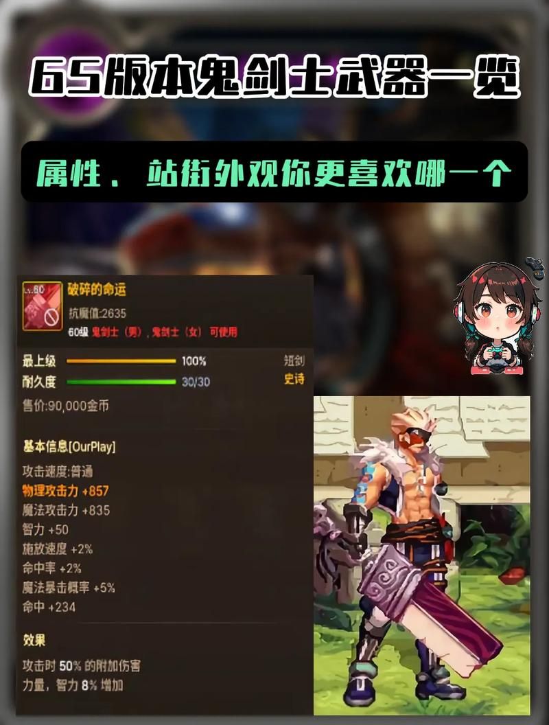 天帝奥兹玛装备选择指南 平民玩家也能轻松毕业
