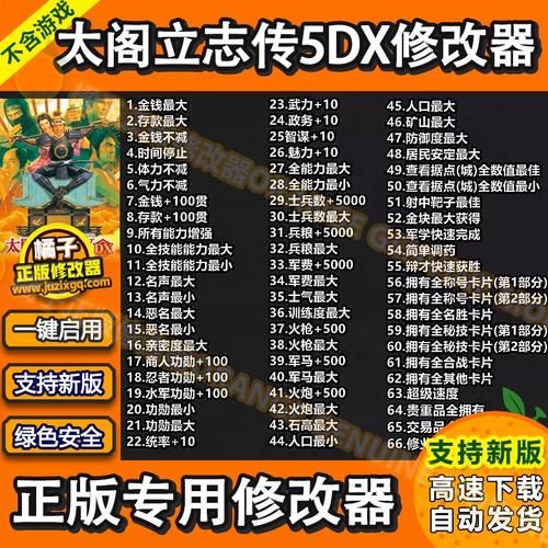 太阁立志传3修改器如何修改游戏数据详解