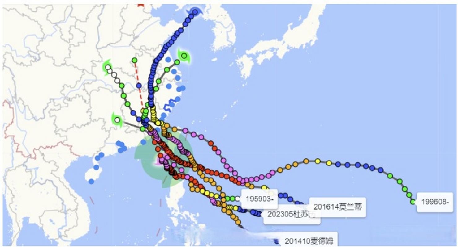 如何用台风实时路径追踪查看台风移动路线