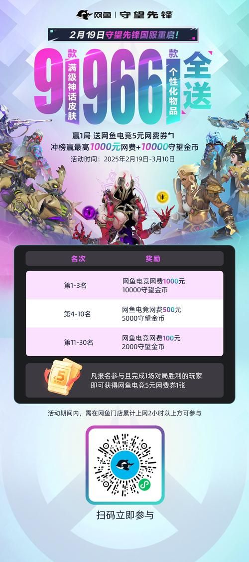 寻找类似守望先锋的游戏这五款不容错过