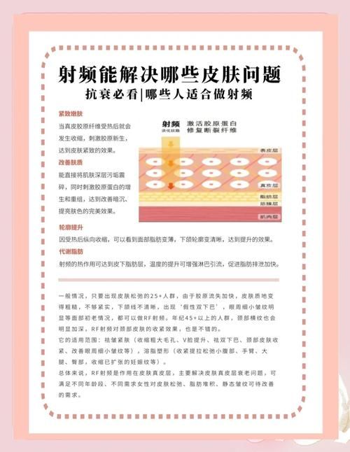 射频的作用和功效大揭秘 射频美容的优缺点分析