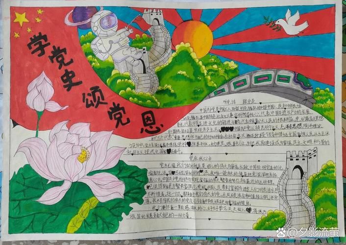 小学党史手抄报内容精选 适合低年级学生的素材