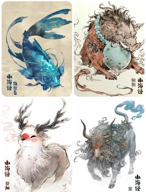 山海经有多少个异兽 详细统计数字大公开