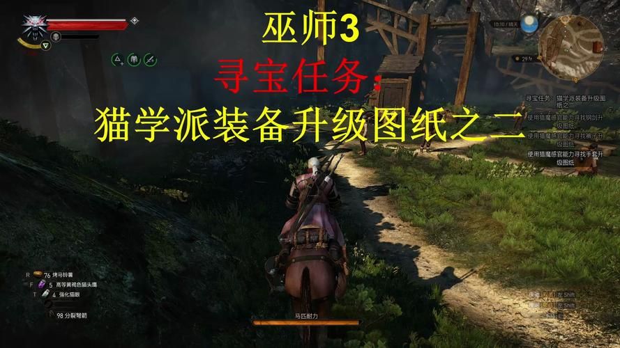 巫师3装备升级材料哪里找 快速收集必备素材