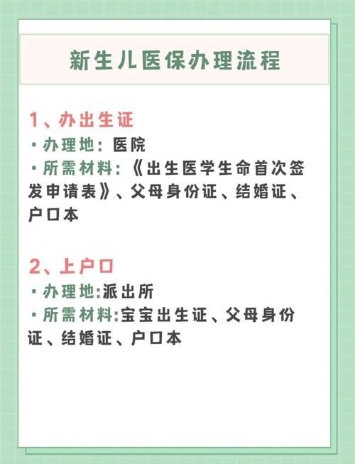 广州新生儿医保办理全攻略 省钱又省心这样做