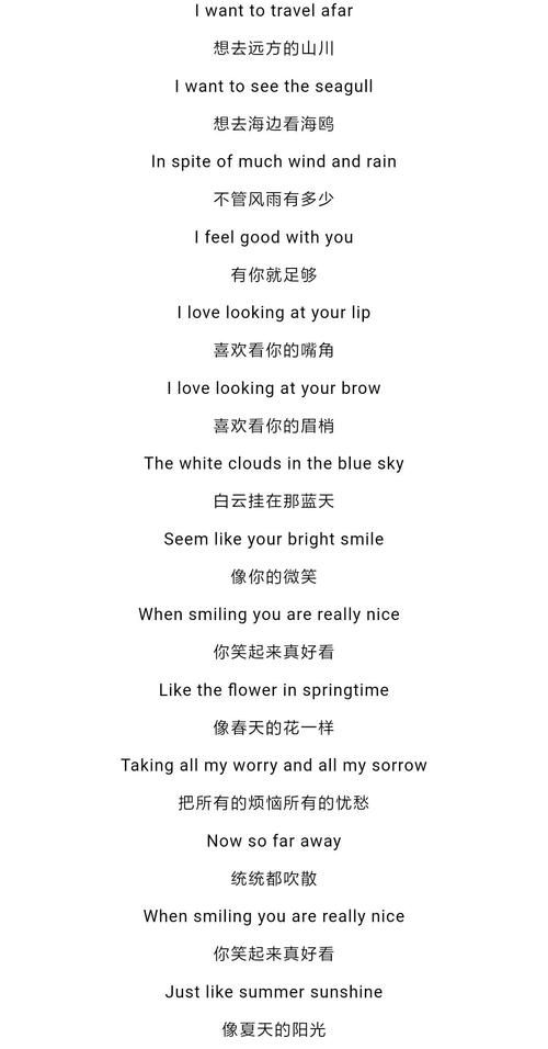 很想和你在一起歌词中文版 超暖心表白神曲