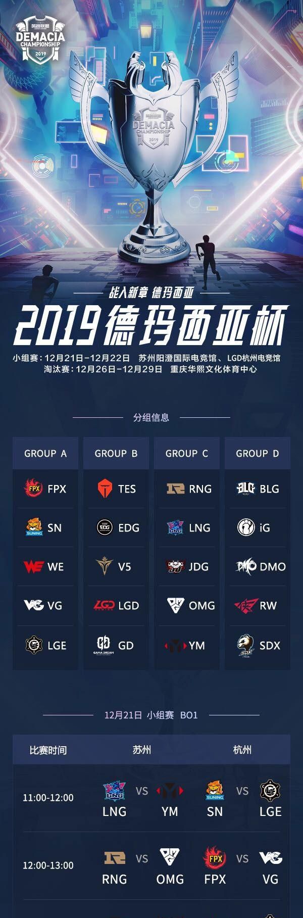德玛西亚杯战队名单出炉 看看你支持的队伍在不在
