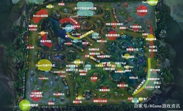 想知道lol服务器分布图 各区服位置全解析