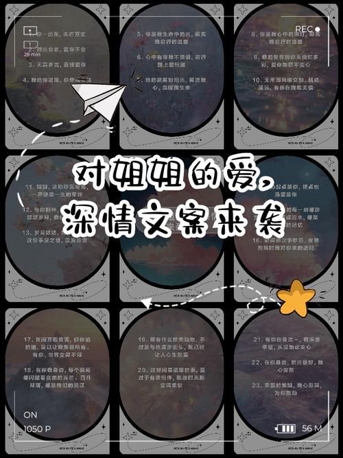 我为我姐举大旗文案怎么写才能表达爱意