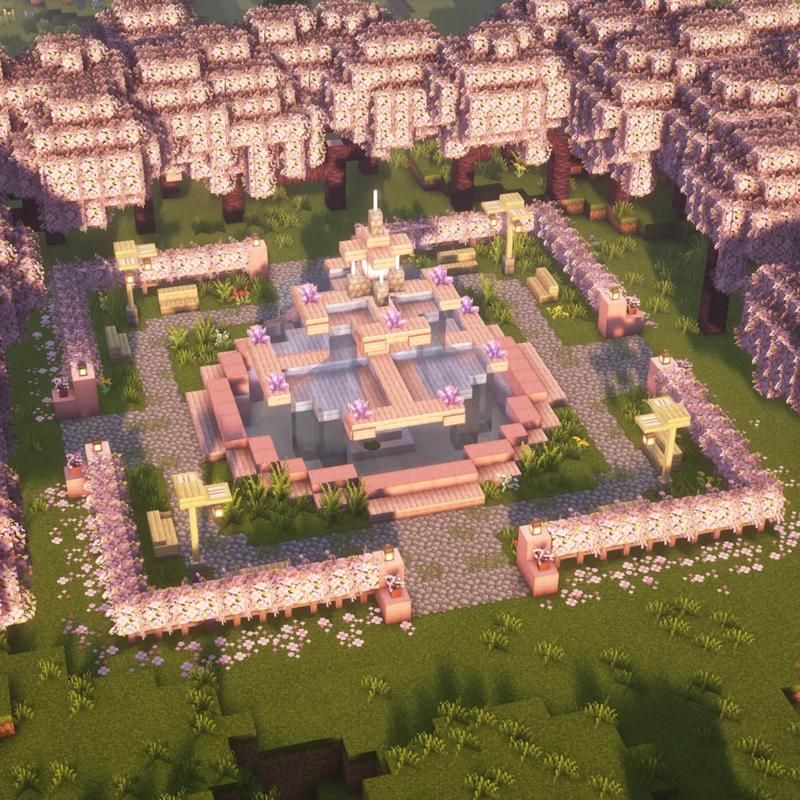 我的世界喷泉设计图推荐 新手也能轻松学会建造