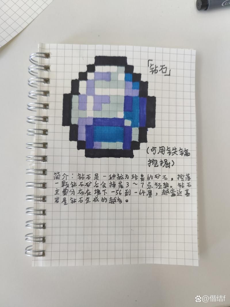 我的世界钻石图片高清版 新手挖钻石必备指南