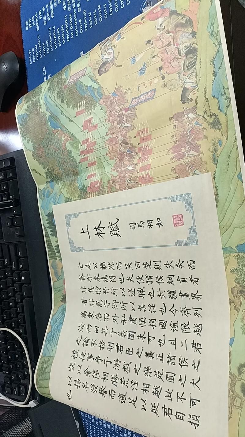 手抄上林赋是什么梗 揭秘这个网络流行语的由来