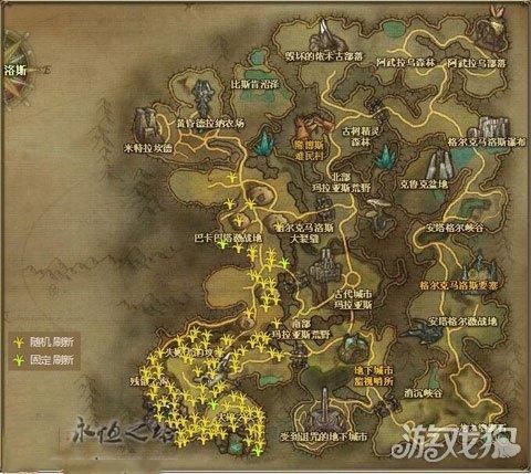 永恒之塔怪物分布图攻略 高效刷怪路线推荐