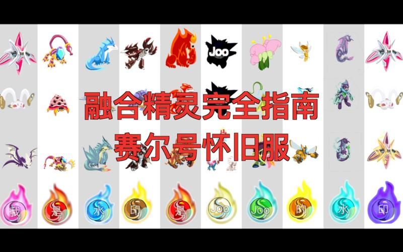 赛尔号融合精灵大全 强力融合精灵推荐清单