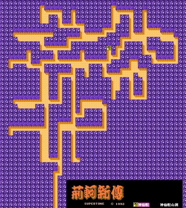 FC荆轲新传:游戏中的所有迷宫,来看看当年你都经历了哪些?