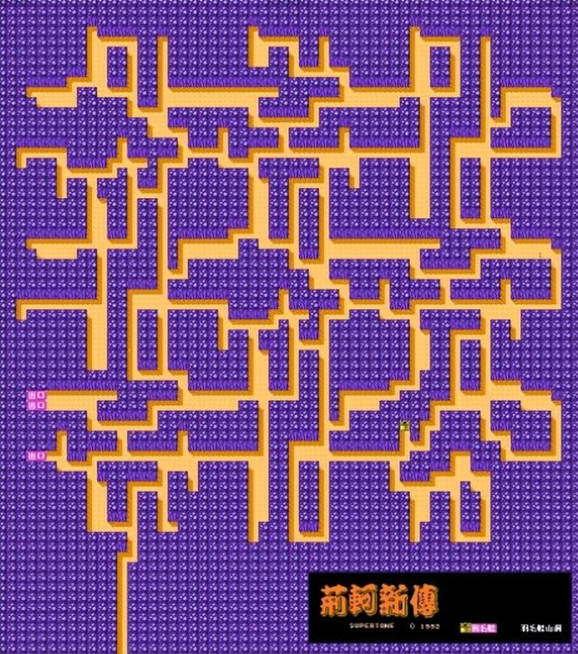 FC荆轲新传:游戏中的所有迷宫,来看看当年你都经历了哪些?