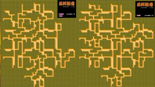 FC荆轲新传:游戏中的所有迷宫,来看看当年你都经历了哪些?