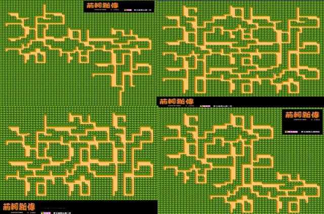 FC荆轲新传:游戏中的所有迷宫,来看看当年你都经历了哪些?
