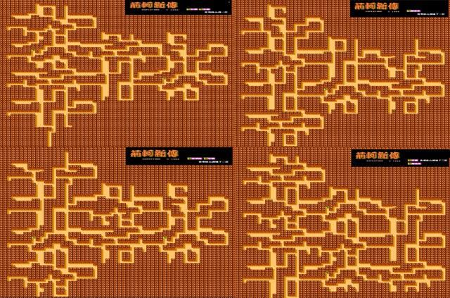FC荆轲新传:游戏中的所有迷宫,来看看当年你都经历了哪些?