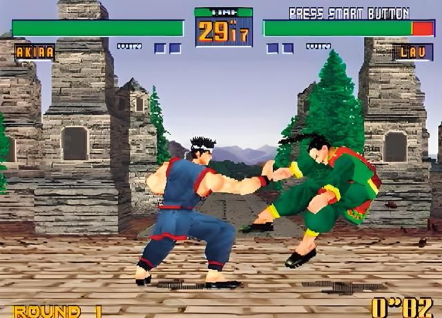 VR战士2:有多少小伙伴是从这款游戏了解截拳道的?