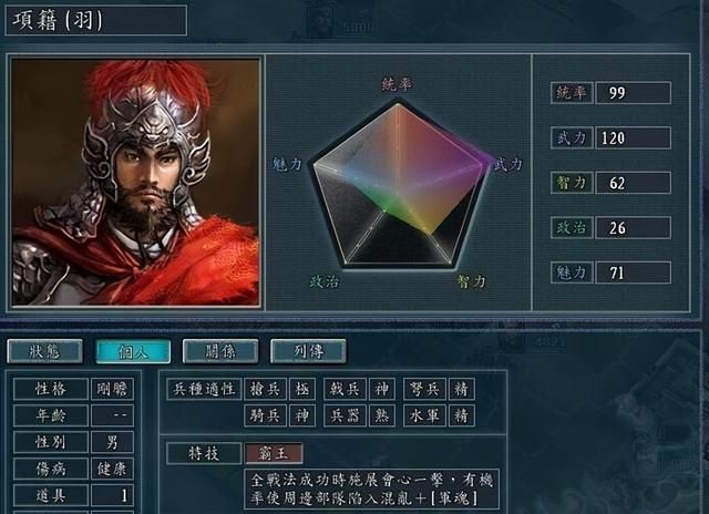 《三国志11》霸王特技最强搭配,这4人不容错过!