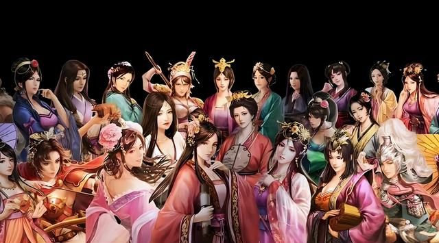 三国志14中综合数值最高的10位女将,第一名很多人都没听过