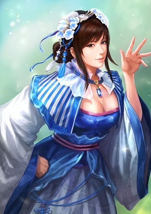 三国志系列女性武将形象变化，我还是喜欢这些波澜壮阔的历史人物