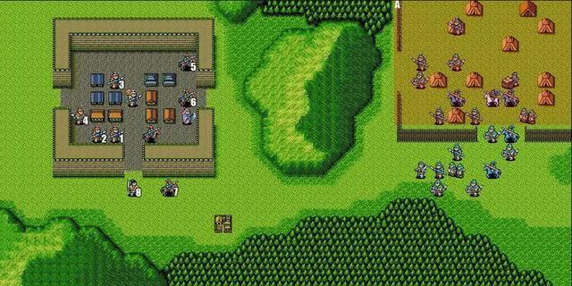 三国志英杰传:游戏中唯一的守城之战,支线还有隐藏剧情