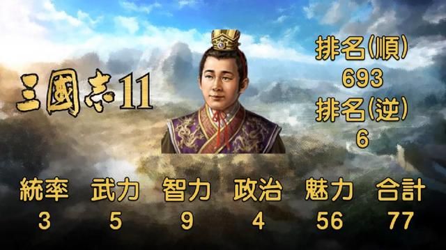 作为游戏中的吉祥物，刘禅在三国志系列中能力值有多大变化？