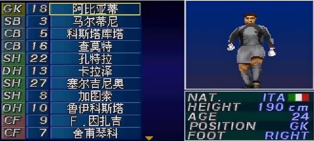 实况足球越来越真实,但让我回味的还是20多年前PS1上面的那一款