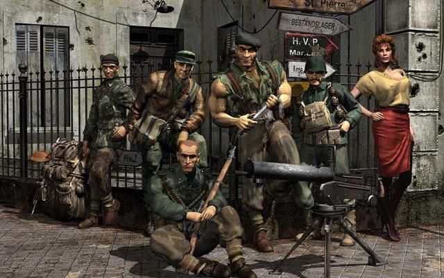 盟军敢死队系列:又好玩又难玩,没点受虐倾向一般人真承受不住