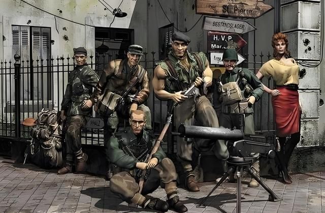 盟军敢死队:六名各具特长的队员中,谁才是战场上的MVP?