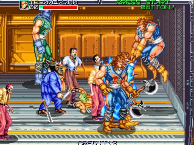 街机《午夜杀生》,小时候一币通关,而现在通关起码10个币打底。