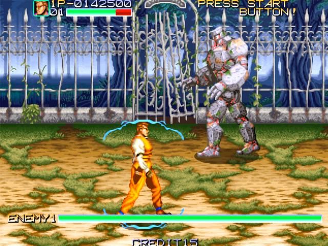 街机《午夜杀生》,小时候一币通关,而现在通关起码10个币打底。