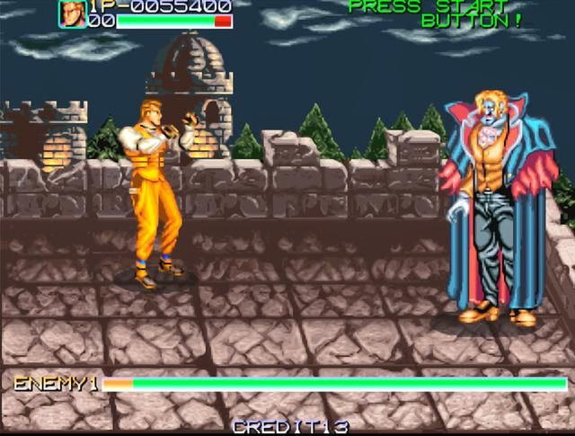 街机《午夜杀生》,小时候一币通关,而现在通关起码10个币打底。