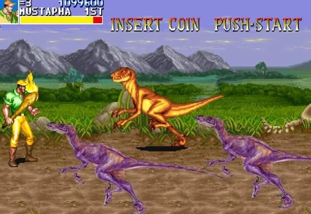 街机《恐龙快打》中原来有这么多恐龙,当年的玩家都忽略了很多!