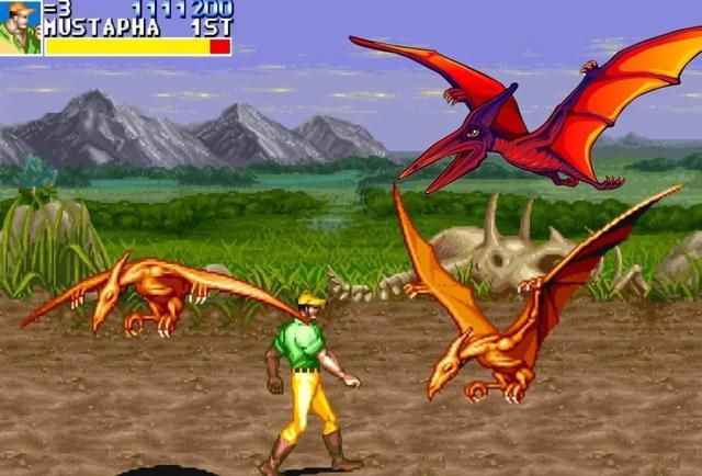 街机《恐龙快打》中原来有这么多恐龙,当年的玩家都忽略了很多!