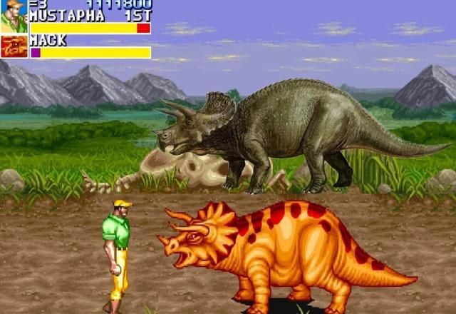 街机《恐龙快打》中原来有这么多恐龙,当年的玩家都忽略了很多!