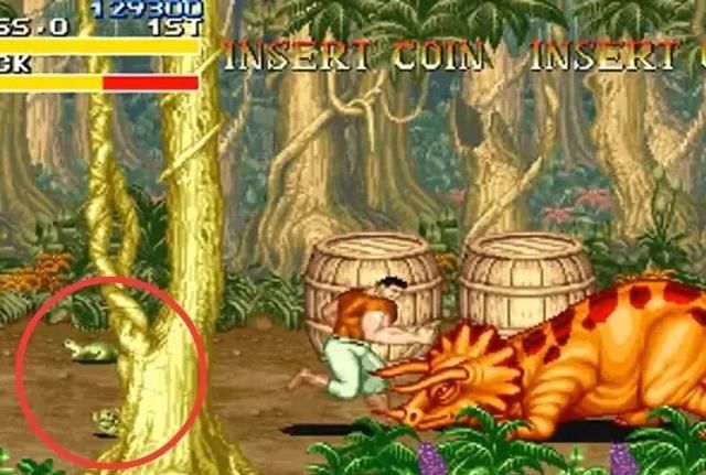 街机《恐龙快打》中原来有这么多恐龙,当年的玩家都忽略了很多!