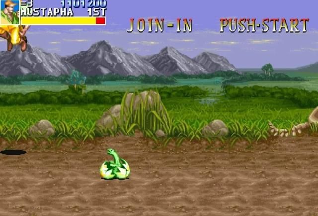 街机《恐龙快打》中原来有这么多恐龙,当年的玩家都忽略了很多!